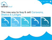 Tablet Screenshot of caravancloud.com